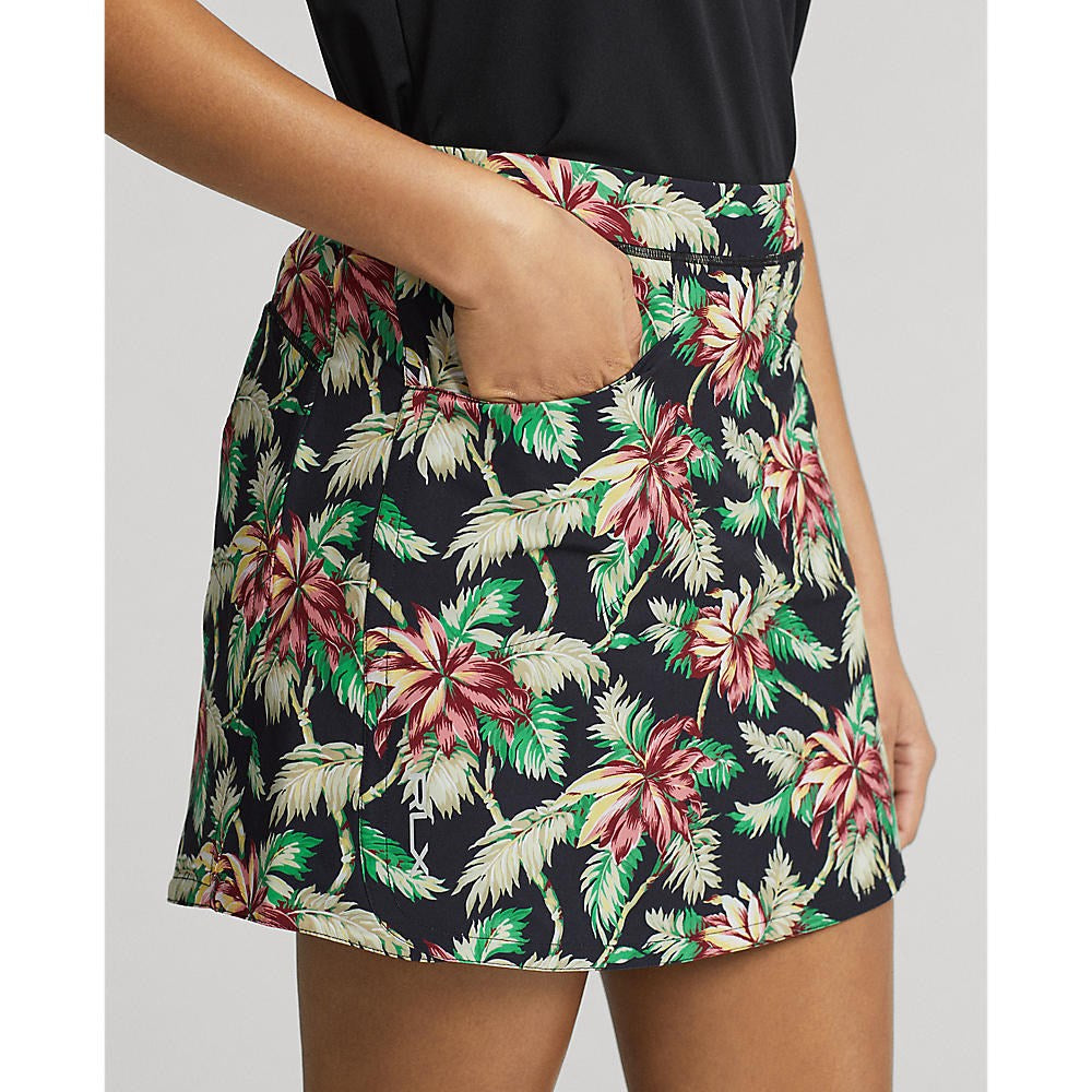 RLX Ralph Lauren Frauen gedrucktes AIM SKORT 17 " - Island Bambusblumen