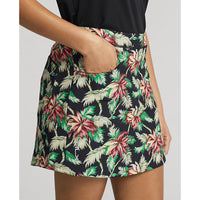 RLX Ralph Lauren Frauen gedrucktes AIM SKORT 17 " - Island Bambusblumen