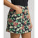 RLX Ralph Lauren Frauen gedrucktes AIM SKORT 17 " - Island Bambusblumen