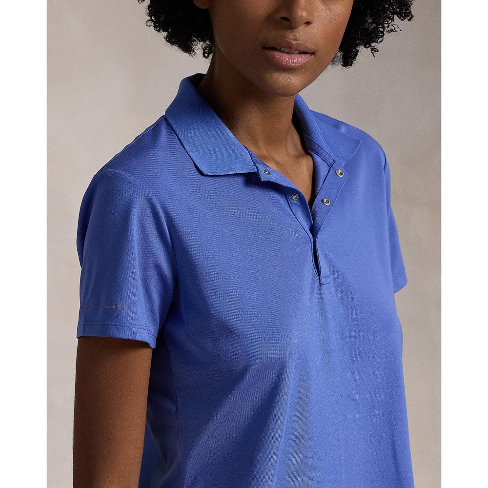 RLX Ralph Lauren Frauen Tour Performance Golf Shirt - Resort Blau