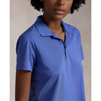 RLX Ralph Lauren Frauen Tour Performance Golf Shirt - Resort Blau