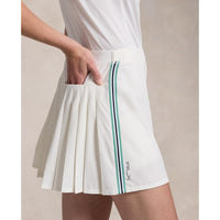 RLX Ralph Lauren Frauen 15 "Performance Backpapeated Skort - Keramik Weiß