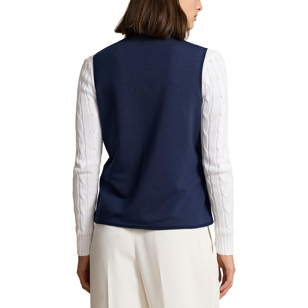 RLX Ralph Lauren Frauen coole Wollhybrid -Performance - raffinierte Marine