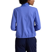 RLX Ralph Lauren Frauenleistung gesteppt Vollzipjacke - Resort Blau
