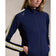 RLX Ralph Lauren Frauen Power Stretch Mockneck Zip Jacke - Raffined Navy Multi