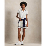RLX Ralph Lauren Frauen 4 -Wege -Stretch -Falten -Golfskort - Keramik Weiß/Marine
