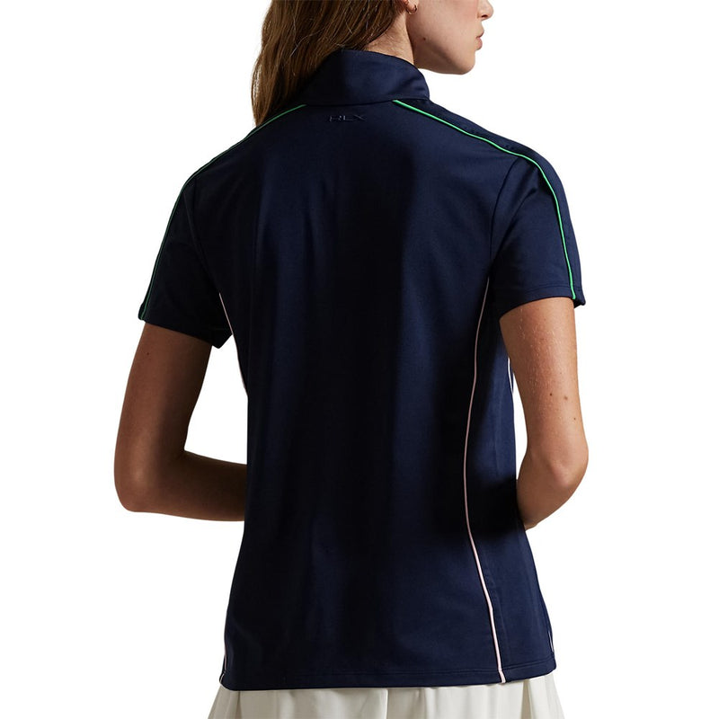 Rlx Ralph Lauren Mock Neck 1/4 Zip -Golf -Hemd - Refinierte Marine Multi