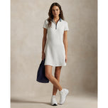 Rlx Ralph Lauren Strickkragenkleid - Keramik weiß