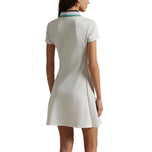 Rlx Ralph Lauren Strickkragenkleid - Keramik weiß