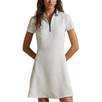 Rlx Ralph Lauren Strickkragenkleid - Keramik weiß
