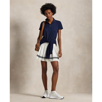 RLX Ralph Lauren Women's Tour Performance Golf Shirt- Marine