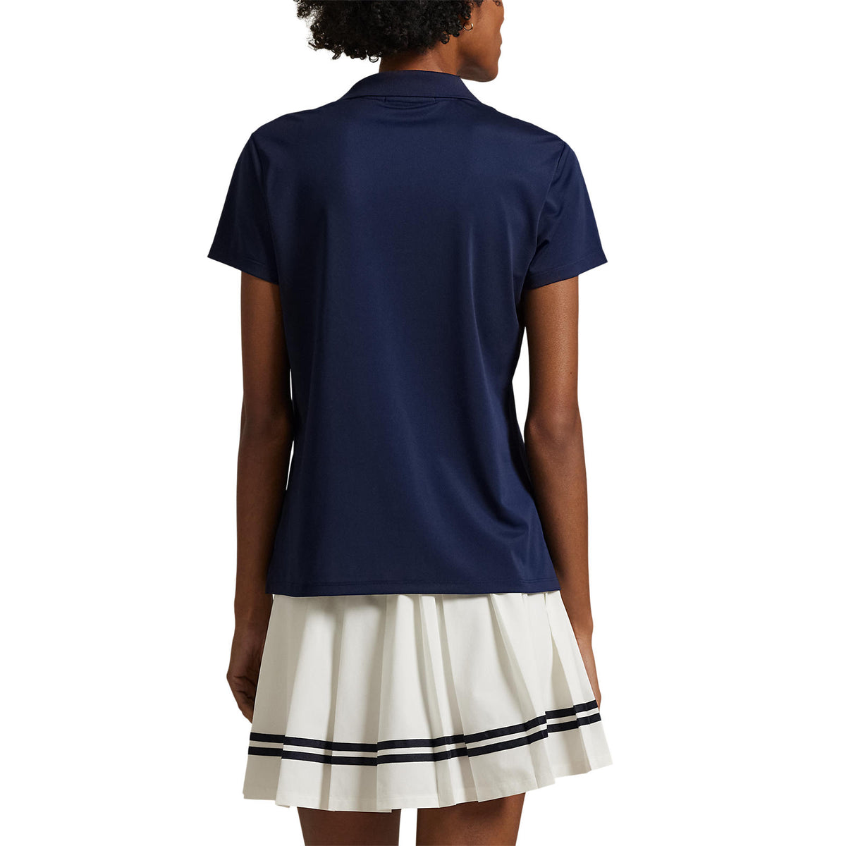 RLX Ralph Lauren Women's Tour Performance Golf Shirt- Marine
