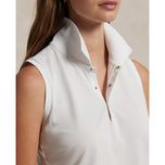Rlx Ralph Lauren ärmellose Tour Performance Polo Shirt - Weiß