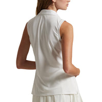Rlx Ralph Lauren ärmellose Tour Performance Polo Shirt - Weiß