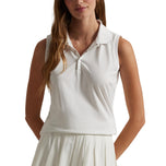 Rlx Ralph Lauren ärmellose Tour Performance Polo Shirt - Weiß