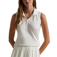 Rlx Ralph Lauren ärmellose Tour Performance Polo Shirt - Weiß