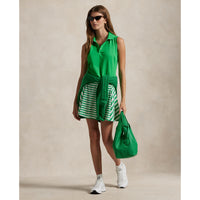 Rlx Ralph Lauren ärmellose Tour Performance Polo Shirt - Tiller Green