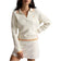 RLX Ralph Lauren Women's Cable Knit Pullover  - White Splash Multi