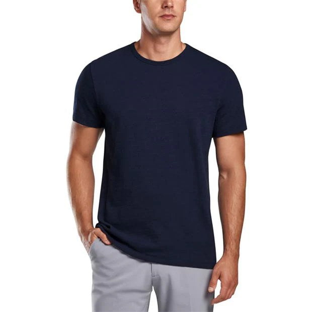 G/Vorder -Slub -Jersey -Golf -T -Shirt - Twilight
