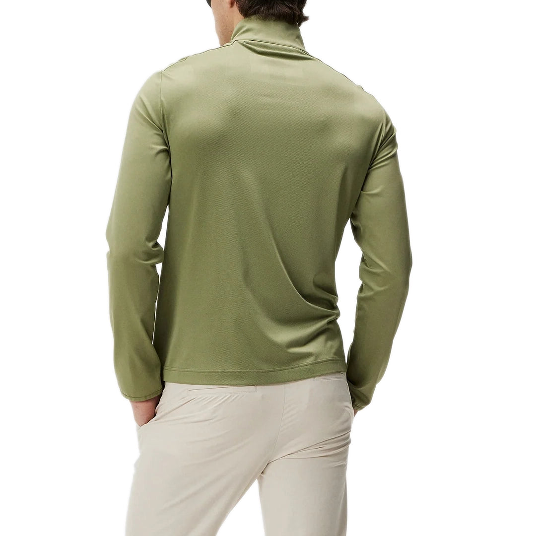 J. Lindeberg Melker Mesh Golf mittelschicht - Ölgrün