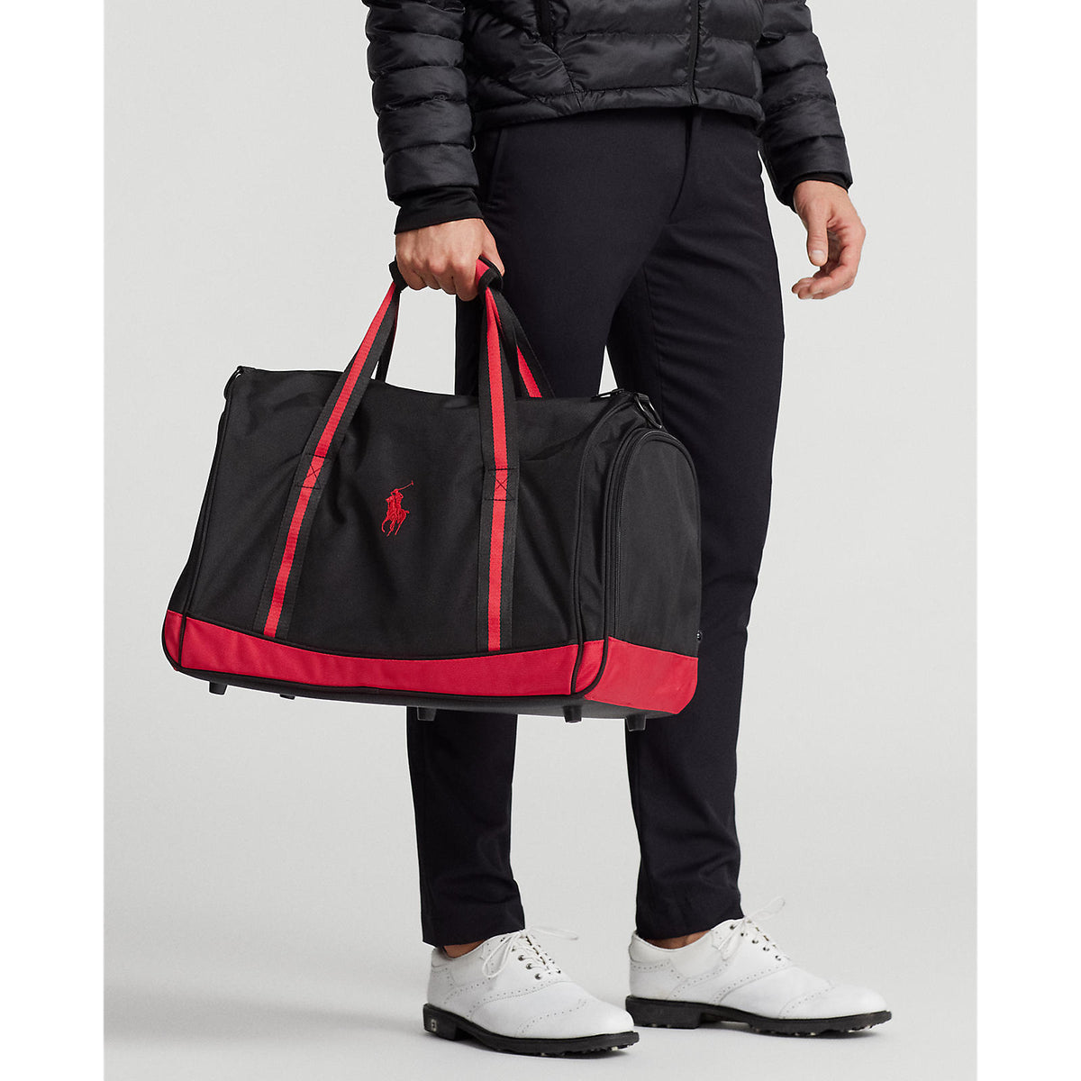 Rlx Ralph Lauren Boston Golfs Bag - Schwarz/ Rot