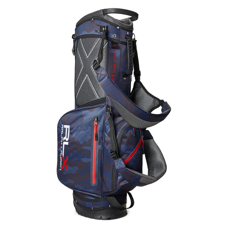 Rlx Ralph Lauren Camo Stand Golf Bag - Marine
