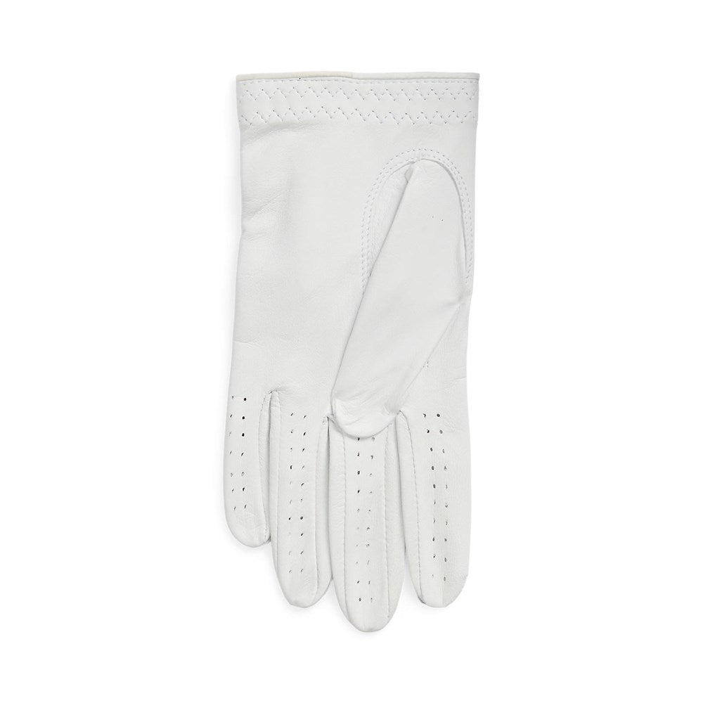 Rlx Ralph Lauren Performance Cabretta Leder Golfhandschuh links - Keramik Weiß