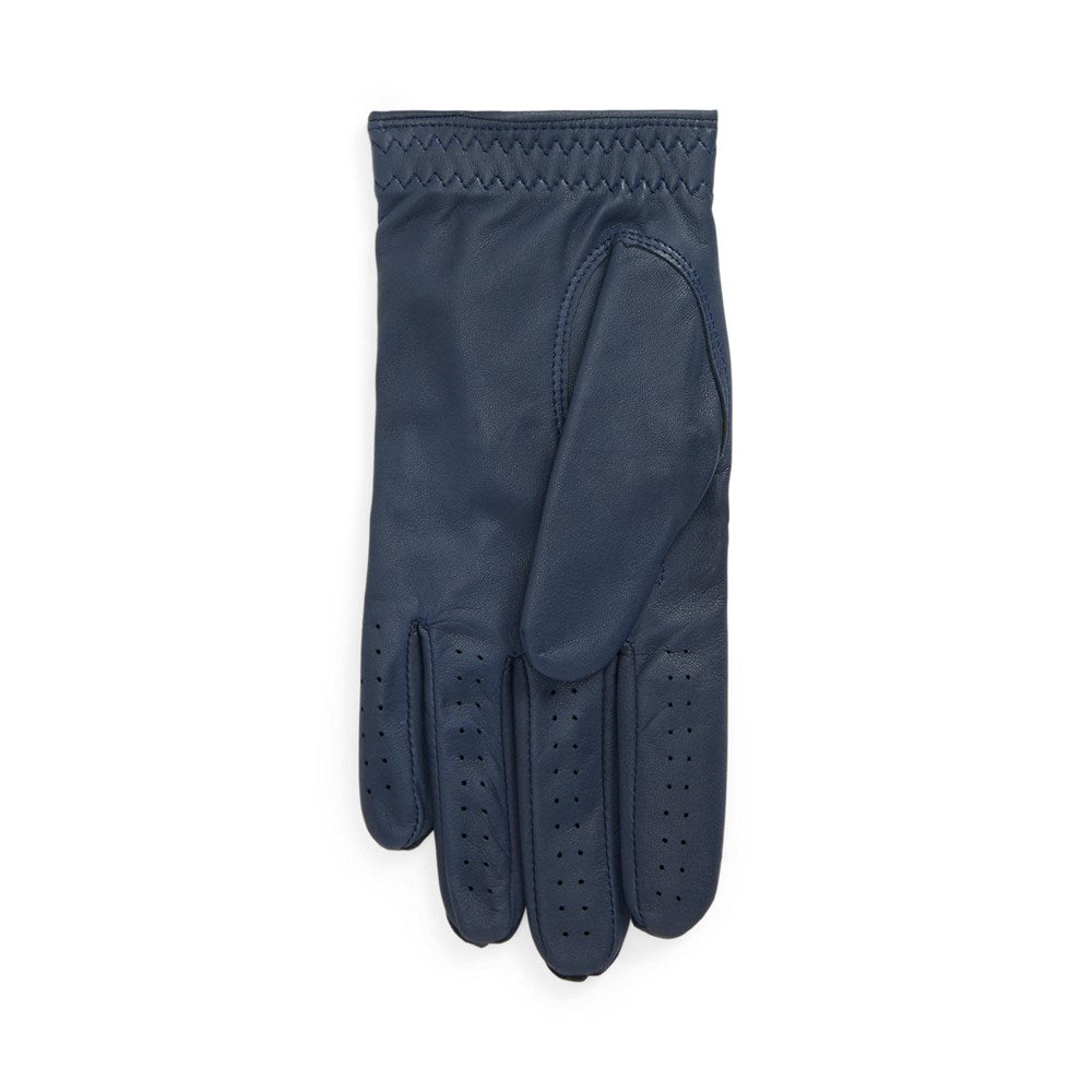 RLX Ralph Lauren Performance Cabretta Leder Golfhandschuh links - raffinierte Marine