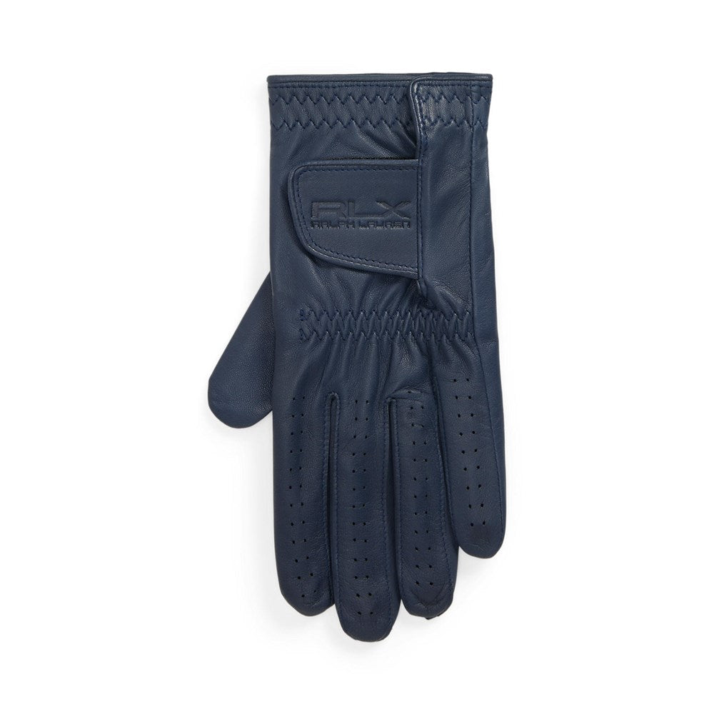 RLX Ralph Lauren Performance Cabretta Leder Golfhandschuh links - raffinierte Marine