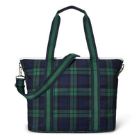 RLX Ralph Lauren Women's Pony Golf Tote Bag - Black Plaid