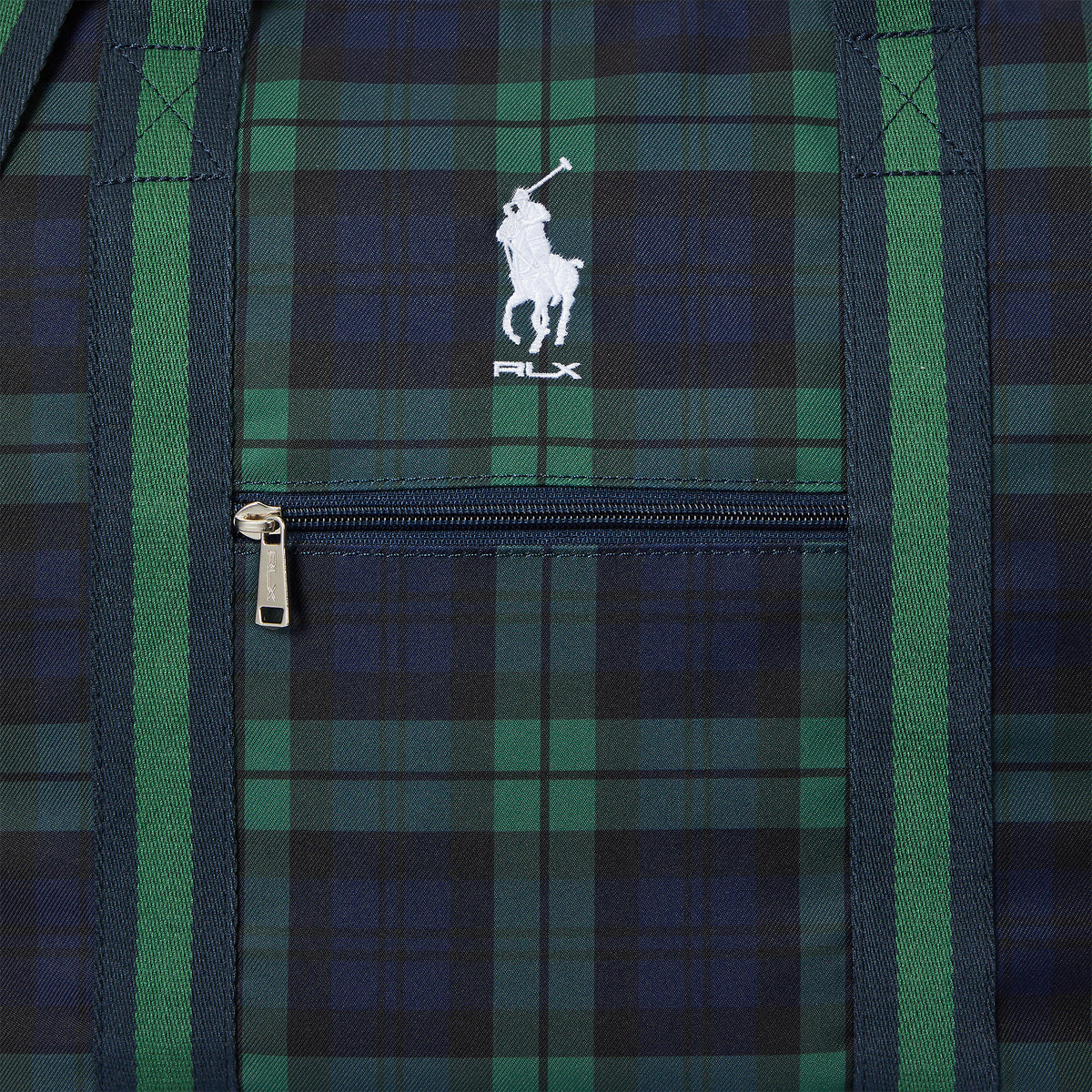 RLX Ralph Lauren Women's Pony Golf Tote Bag - Black Plaid