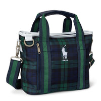 RLX Ralph Lauren Women's  Large Golf Pouch - Black Plaid