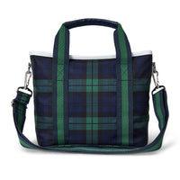 RLX Ralph Lauren Women's  Large Golf Pouch - Black Plaid