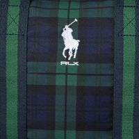 RLX Ralph Lauren Women's  Large Golf Pouch - Black Plaid