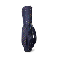 Polo Performance Ralph Lauren Women's Printed Pony Cart Golf Bag - Navy