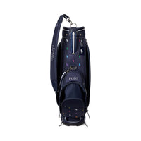 Polo Performance Ralph Lauren Women's Printed Pony Cart Golf Bag - Navy