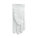 RLX Ralph Lauren Frauen Performance Cabretta Leder Golfhandschuh rechts - Keramik Weiß