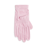 RLX Ralph Lauren Frauen Performance Cabretta Leder Golfhandschuh rechts - Garten rosa