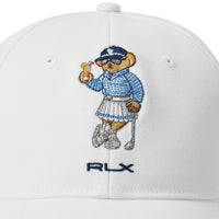 Rlx Ralph Lauren Frauenleistung Polo Bärenkappe - Keramik Weiß