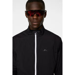 J. Lindeberg Ash Light Packbare Golfjacke - Schwarz