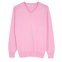 Cross Women's Gina V -Neck Golf -Strick - Lilac Beutel