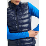 Rohnisch Airlite gepolsterte Golfweste für Damen – Marineblau