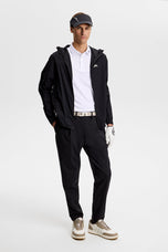 J.Lindeberg Heath Golf-Poloshirt mit normaler Passform – Weiß