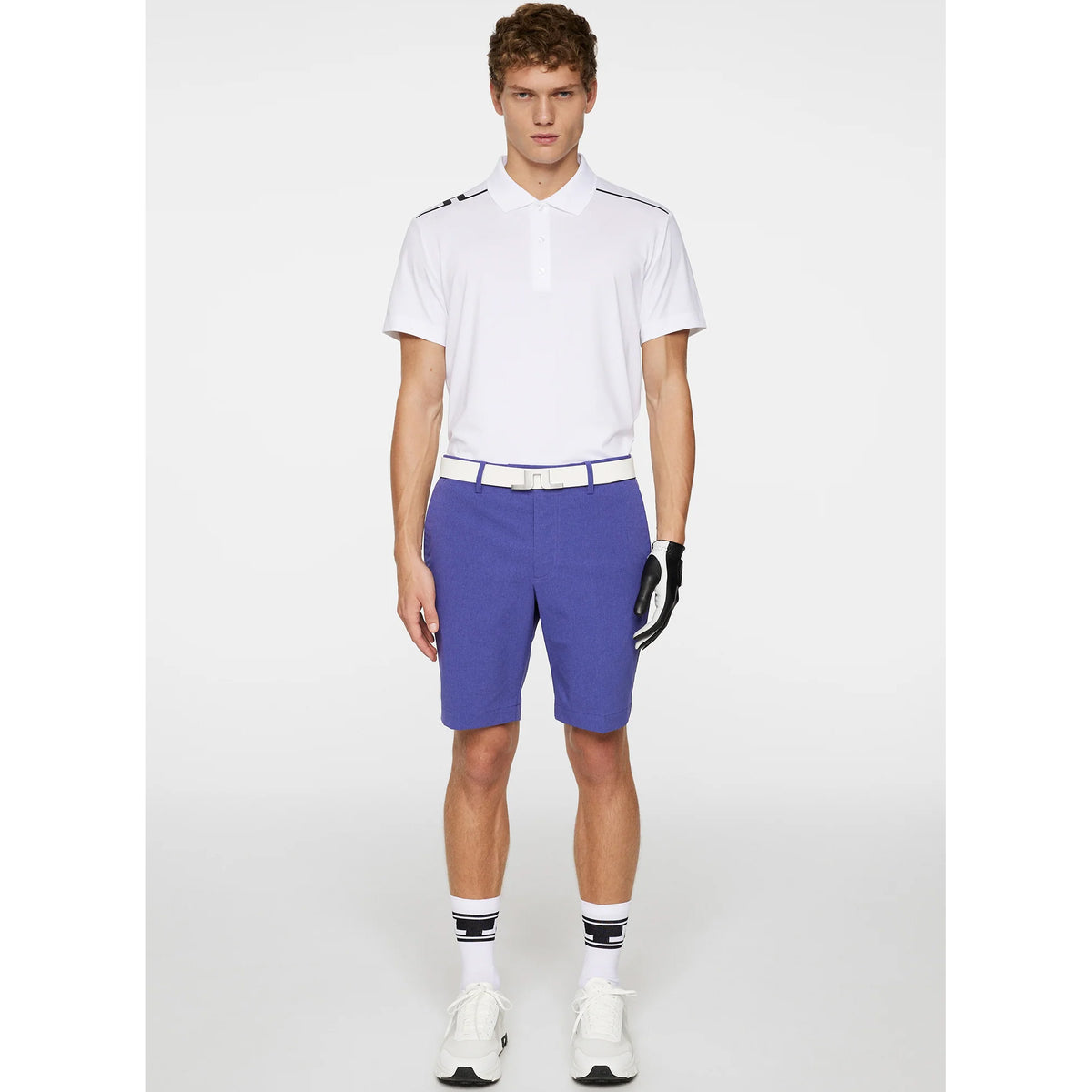 J. Lindeberg Lionel Polo Golfhemd - Weiß
