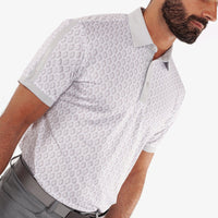 Galvin Green Maxwell Golfhemd - cool grau/weiß