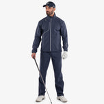 Galvin Green Ames wasserdichte Golfjacke - Marine/Weiß