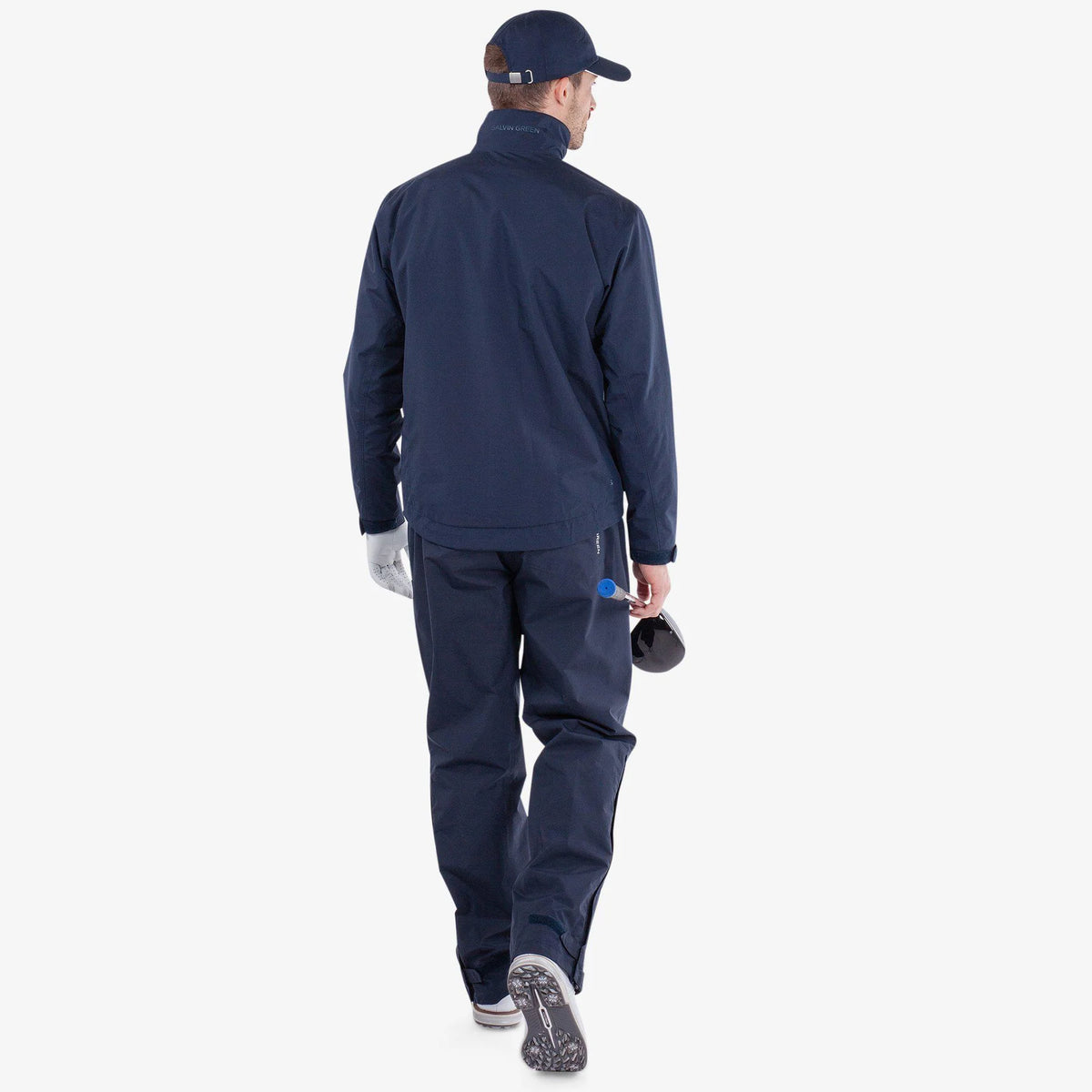 Galvin Green Arlie wasserdichte Golfjacke - Marine