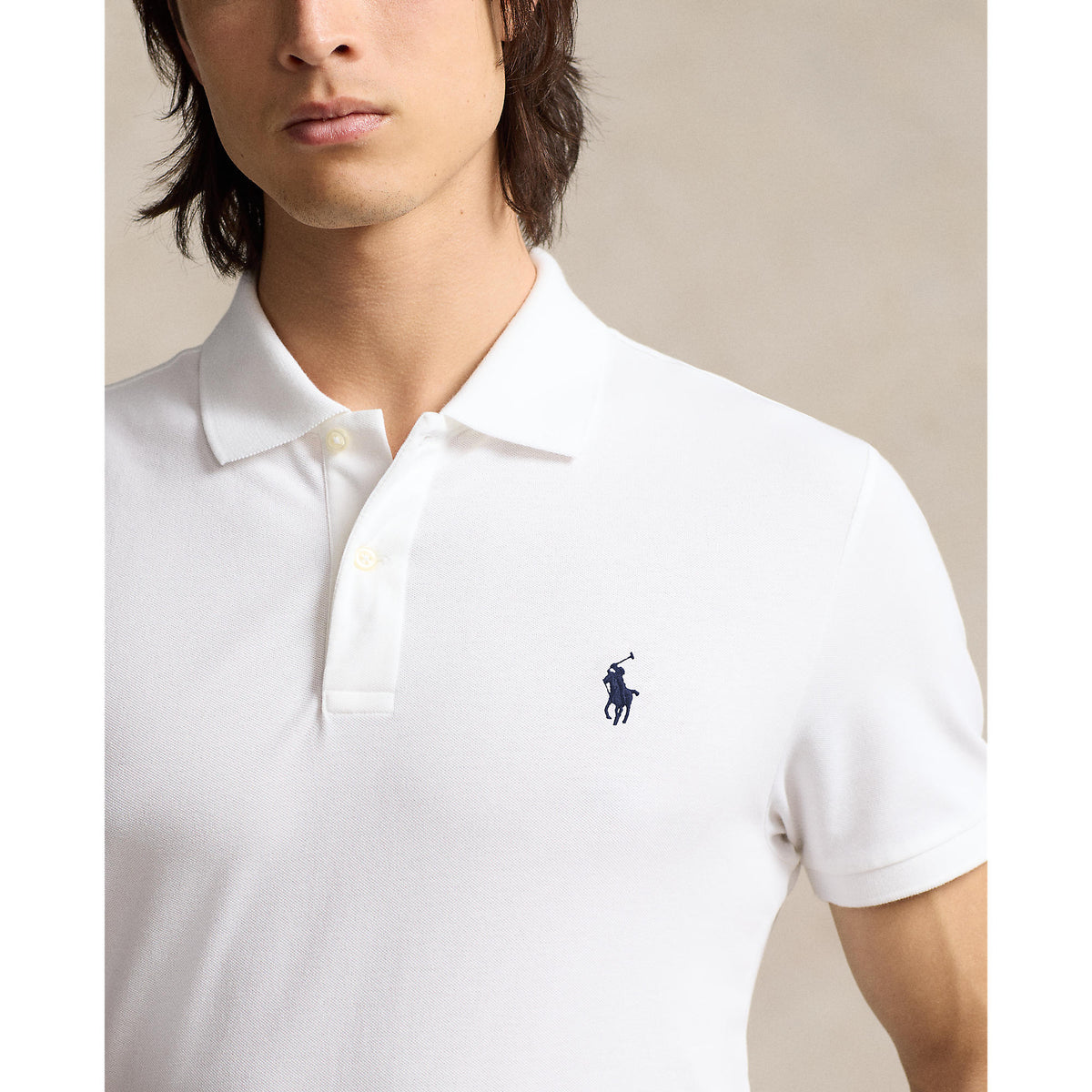 Polo Performance Ralph Lauren Cotton Pique Golf Polo -Shirt - Raffinierte Marine (Kopie)