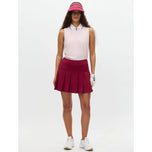 Rohnisch Nicky Plissee-Golfskort für Damen – Beet Red