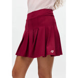 Rohnisch Nicky Plissee-Golfskort für Damen – Beet Red